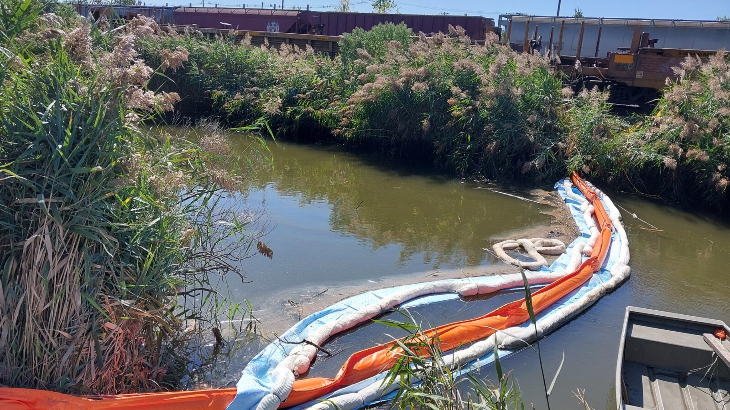 Equinix Secaucus diesel spill