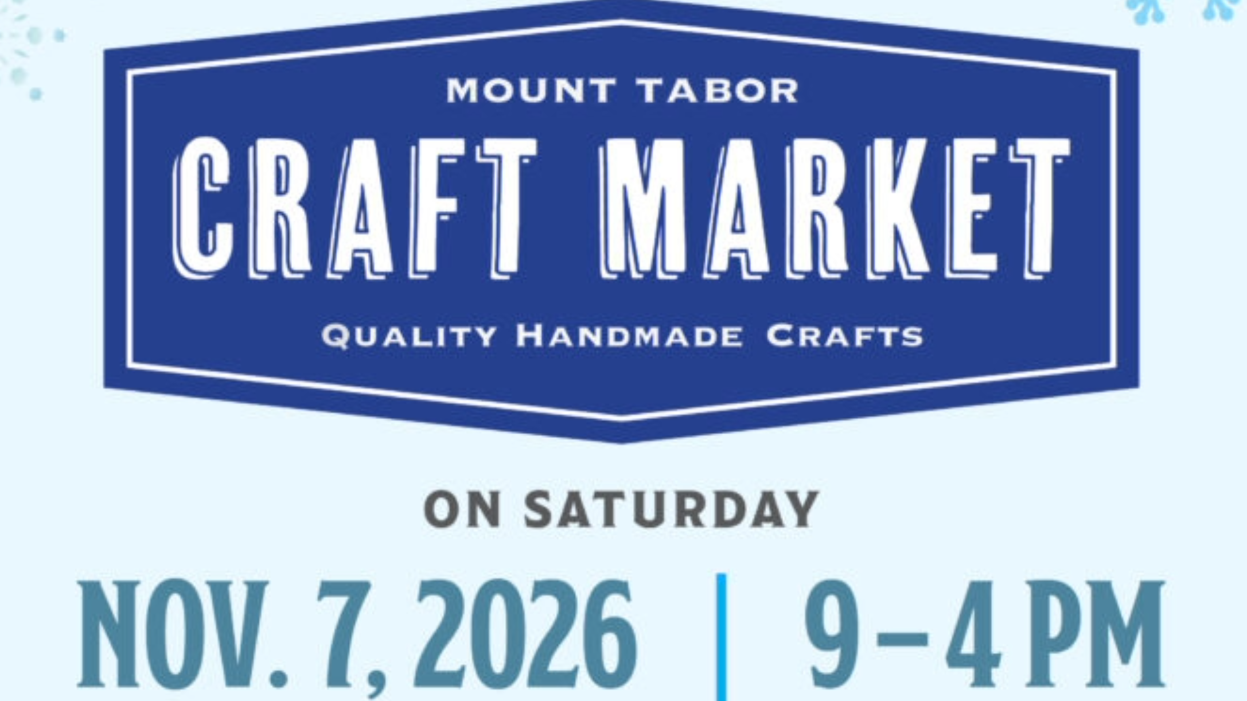 Historical Society Craft Market